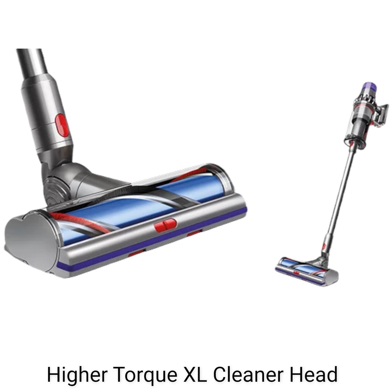 NEW Dyson V11 Outsize XL High Torque Motorbar Cleaner Head - 12inch Genuine Replacement Brush - 972160-01