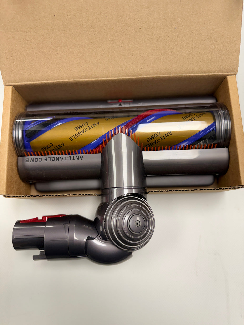 NEW Genuine Dyson V15 SV22 Detect Anti-Tangle Comb Torque Boost Drive Brush Head