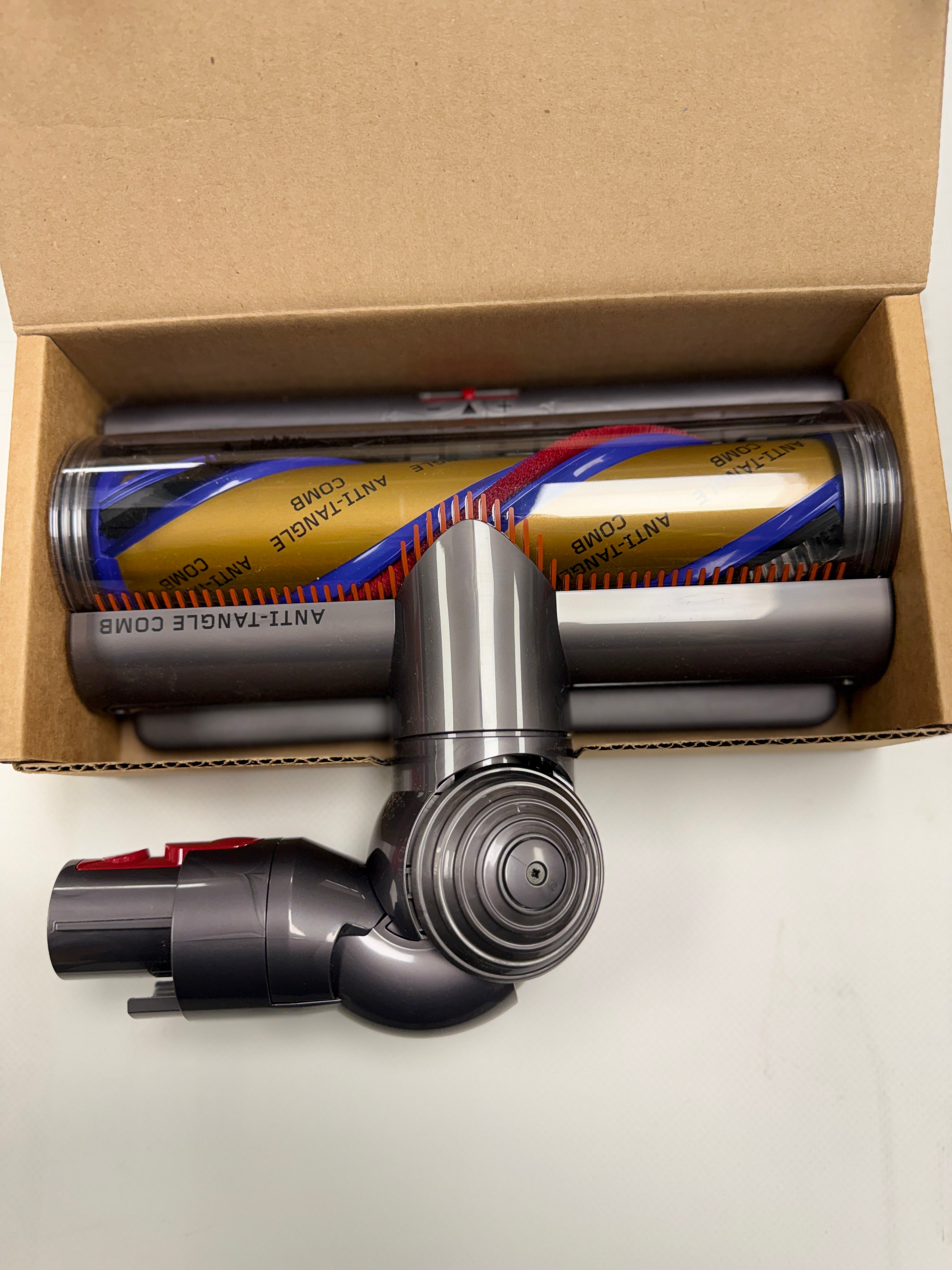 NEW Genuine Dyson V15 SV22 Detect Anti-Tangle Comb Torque Boost Drive Brush Head