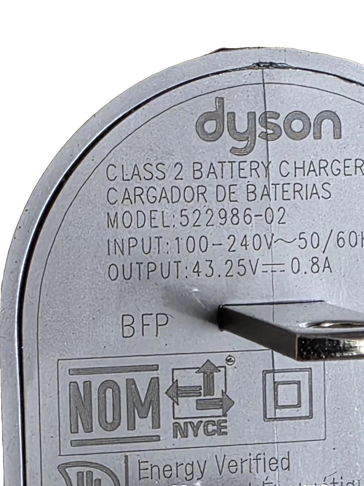 NEW Dyson Gen5 Vacuum Wall Adapter Charger - Genuine Replacement Part 972408-02